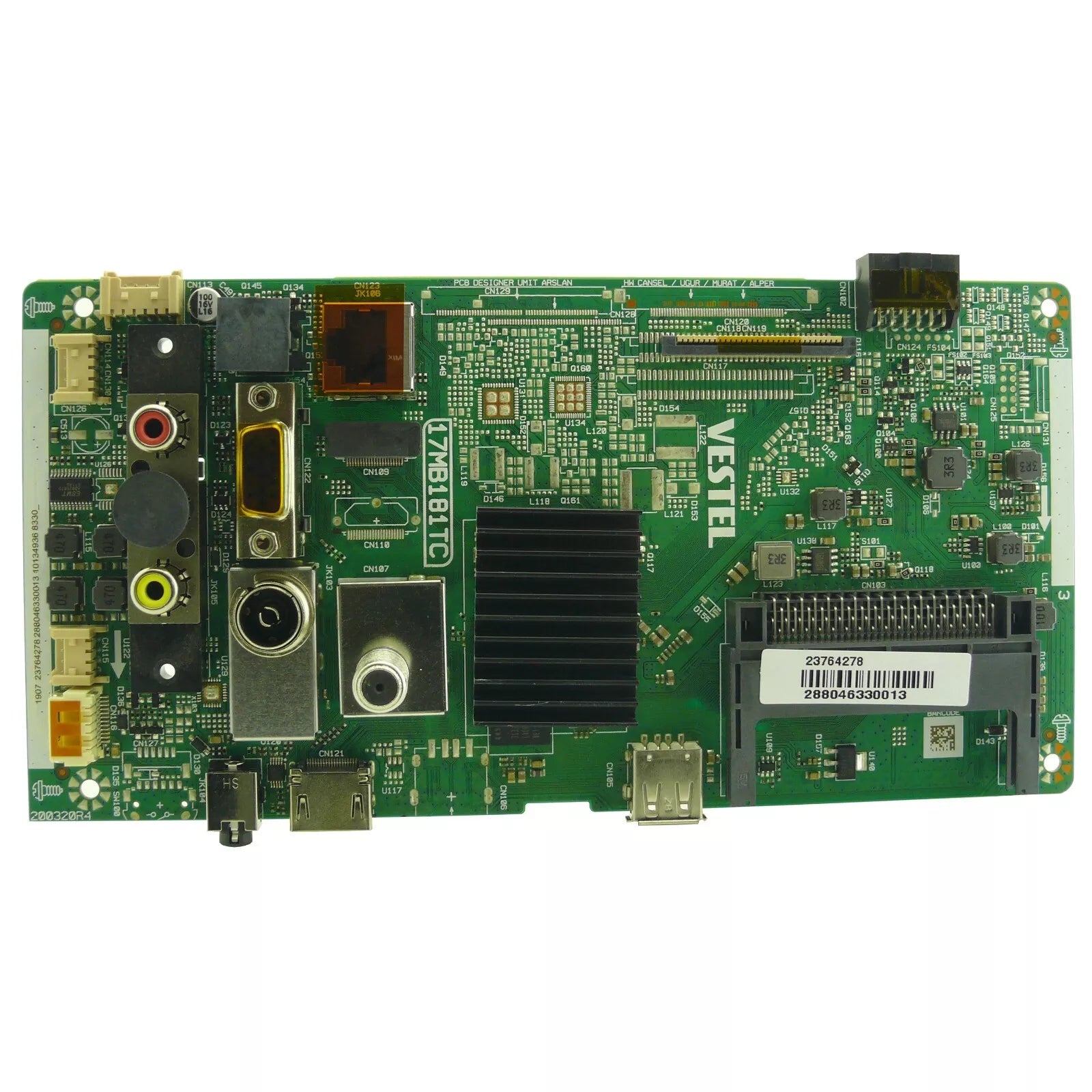 17MB181TC VESTEL 23754384 MAIN BOARD