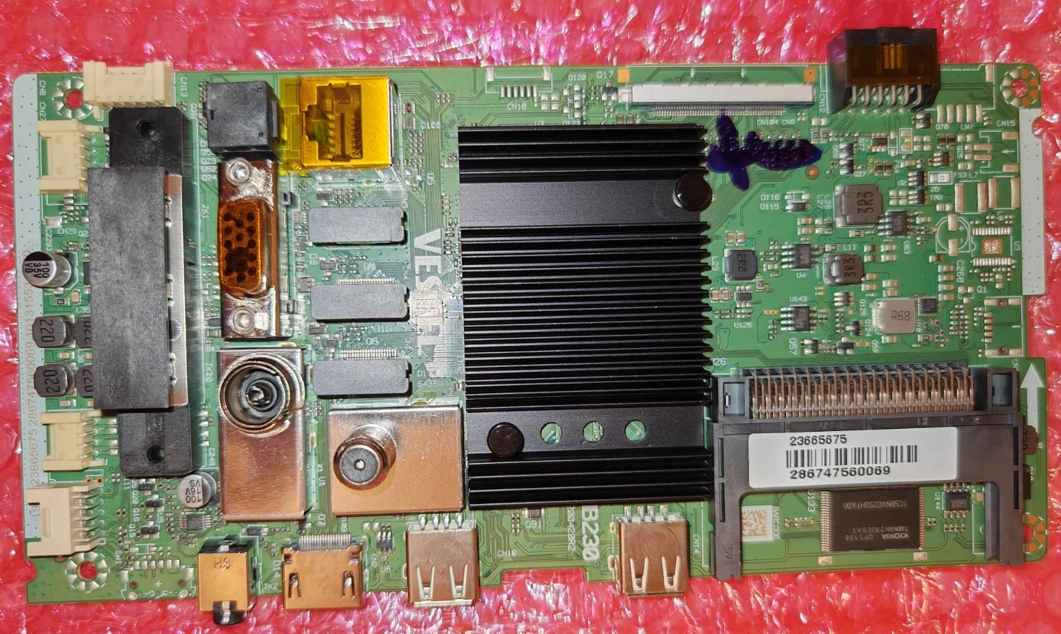 MAINBOARD VESTEL 23665675 23723871 PANASONIC TX-43HX580E 17MB230