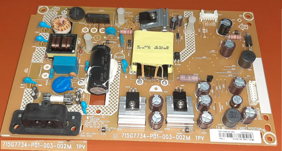 715G7734-P01-003-002M Power Board Philips