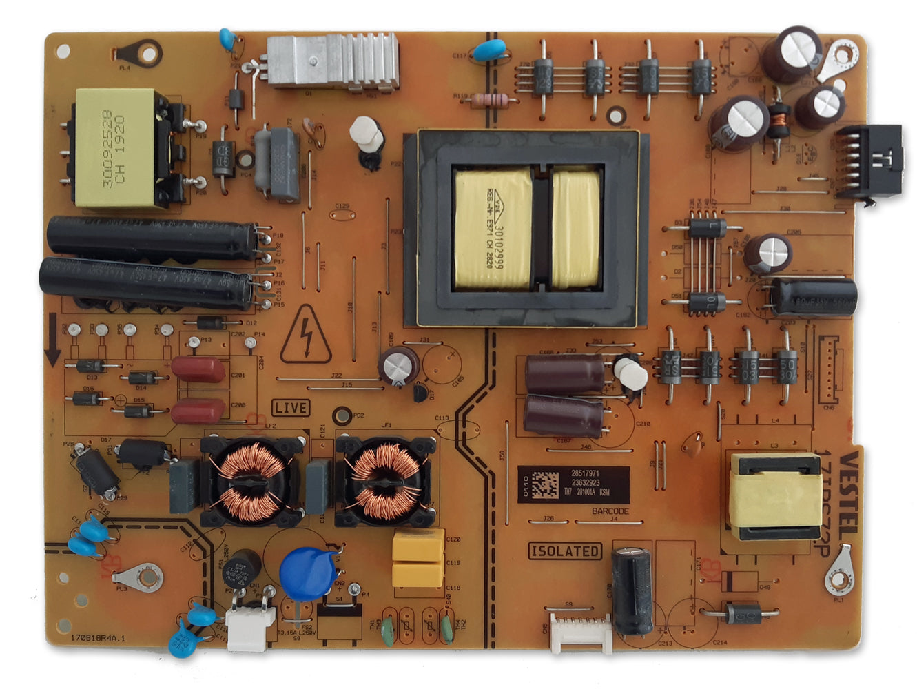 23621018 17IPS72P POWER BOARD VESTEL