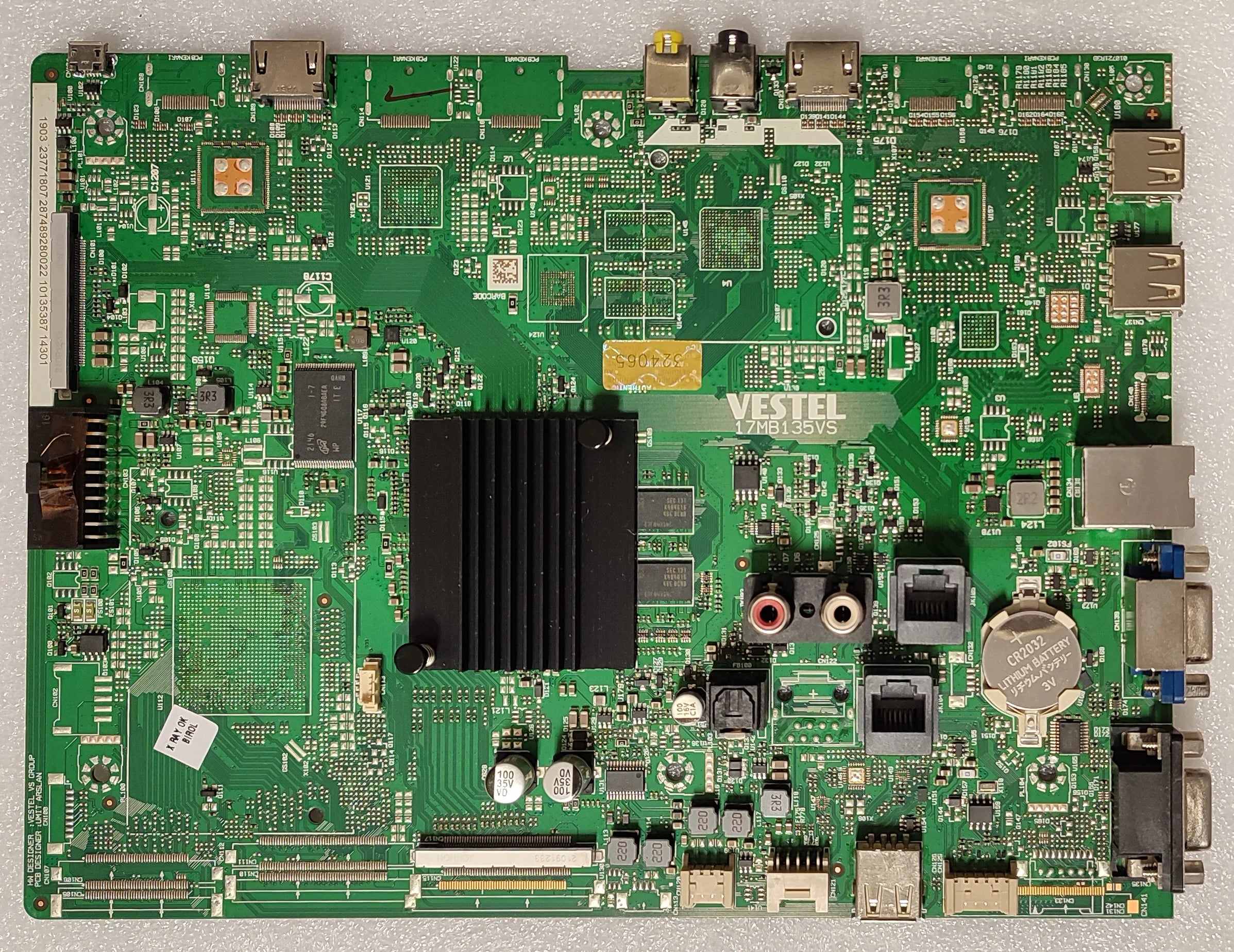 23771807 – 287489280022 – 234006586 – 17MB135VS – Main BOARD lavagna full touchscreen Vestel M3164778X