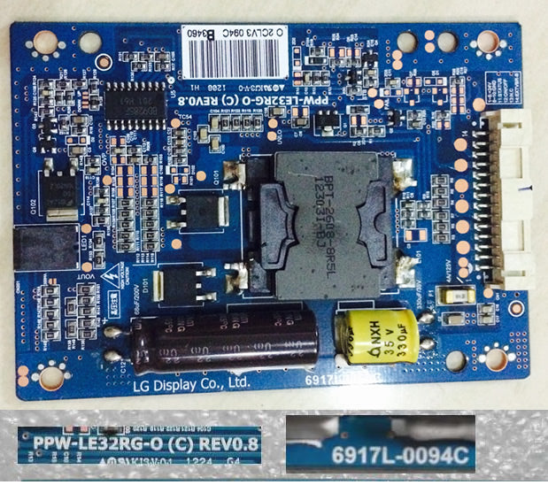 6917L-0094C PPW-LE32RG Inverter Board LG