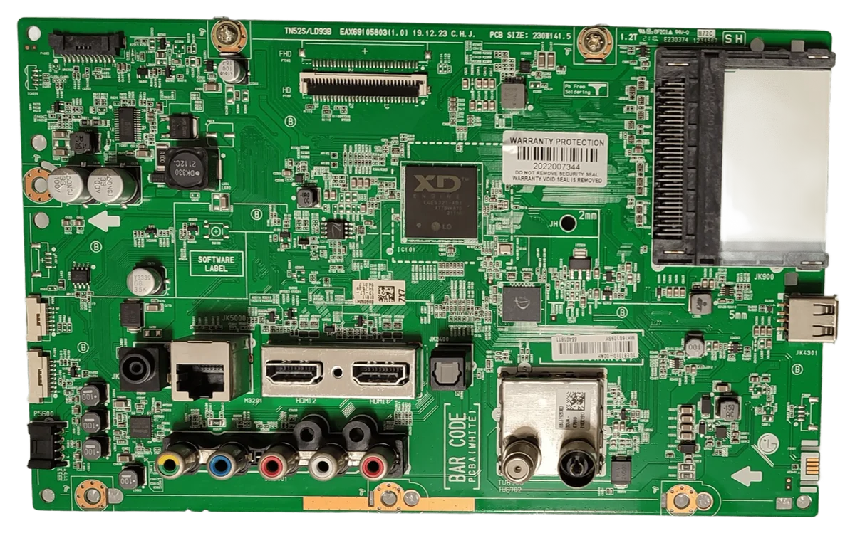 DC1PW0M0102BM Scheda Main Haier LET32C430