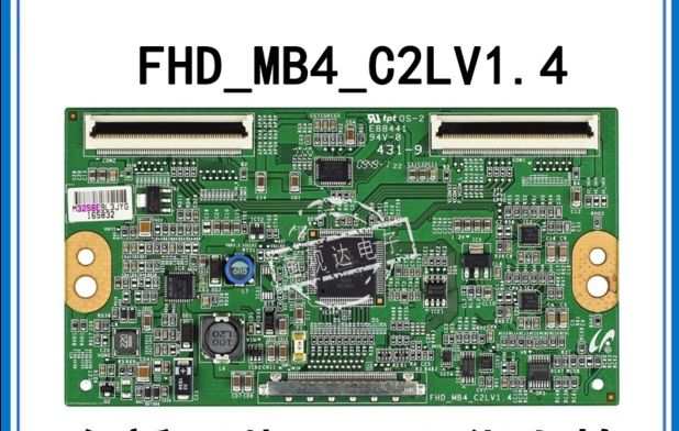 Scheda T-Con FHD_MB4_C2L V1.4 per televisori Full HD, controllo segnale video LCD