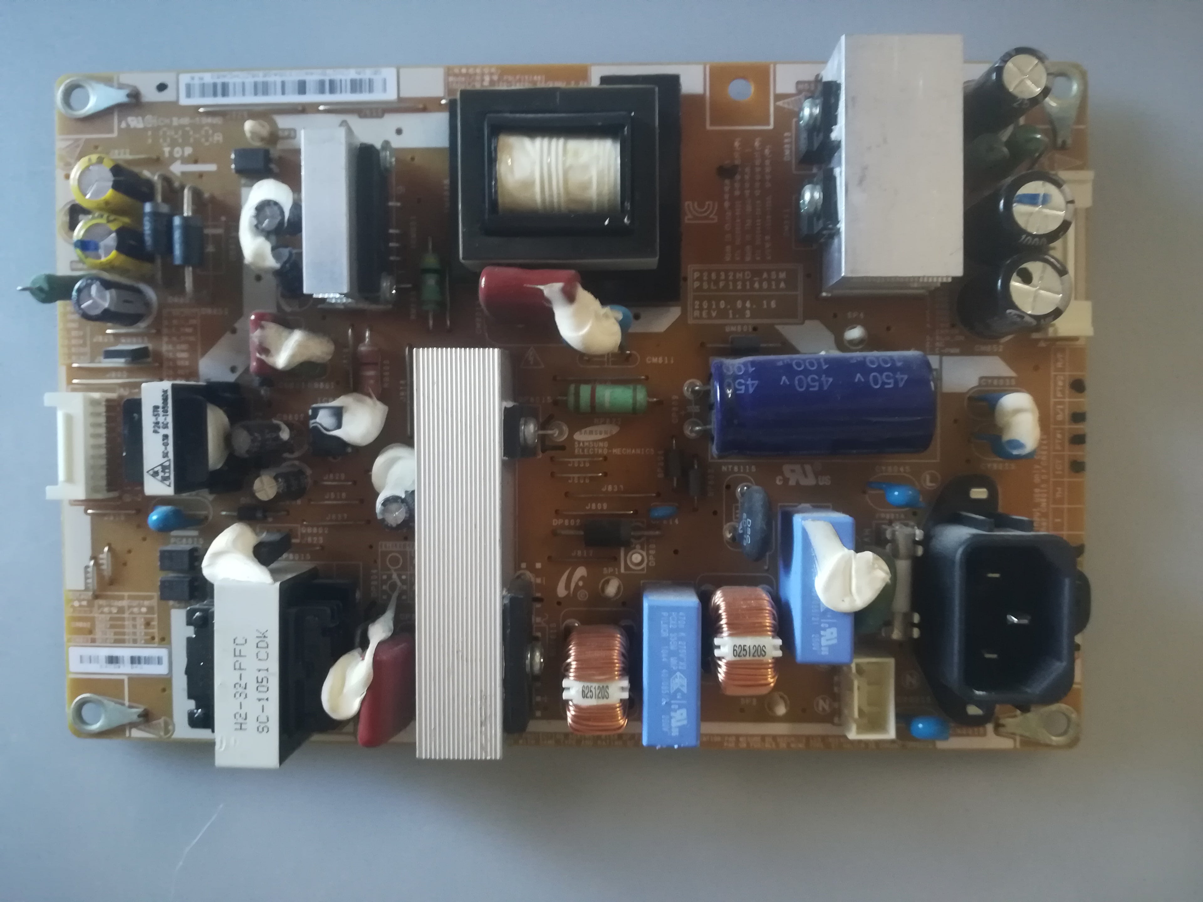 PSLF121401 Power Board LG BN44-00338A