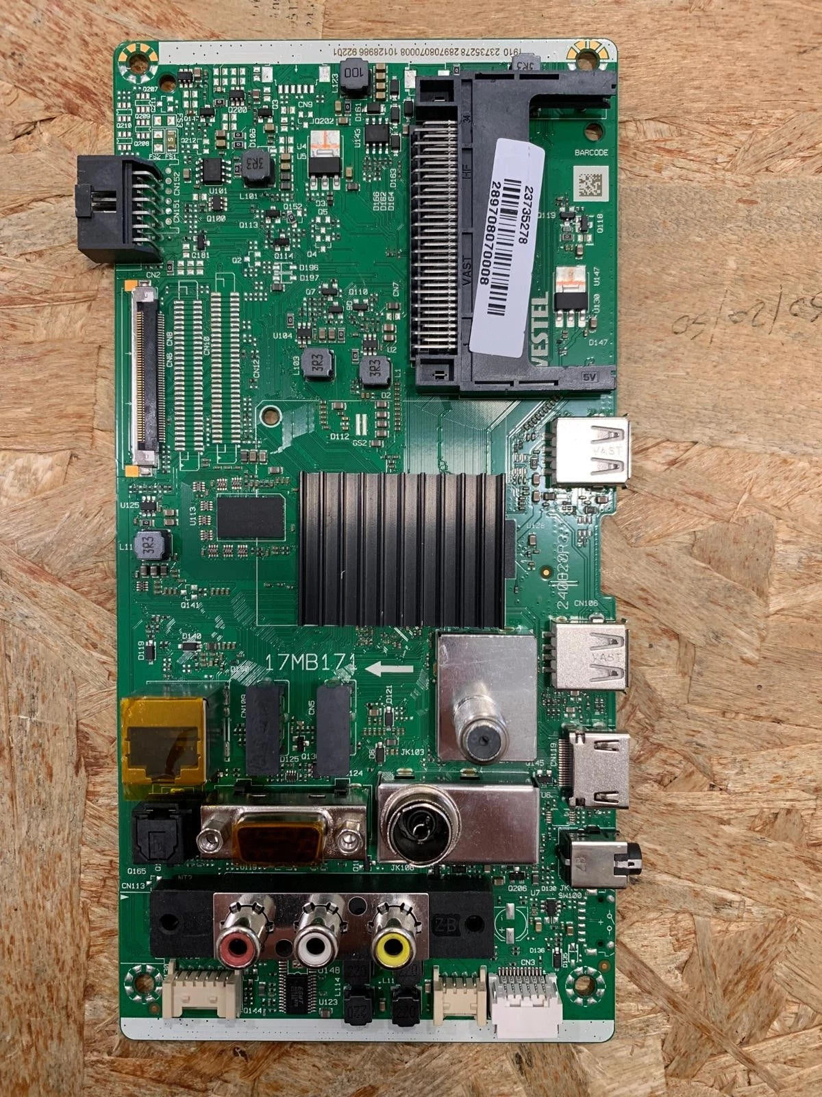 23735395 Scheda Main 17MB171 Vestel JVC LT-32VAH325I