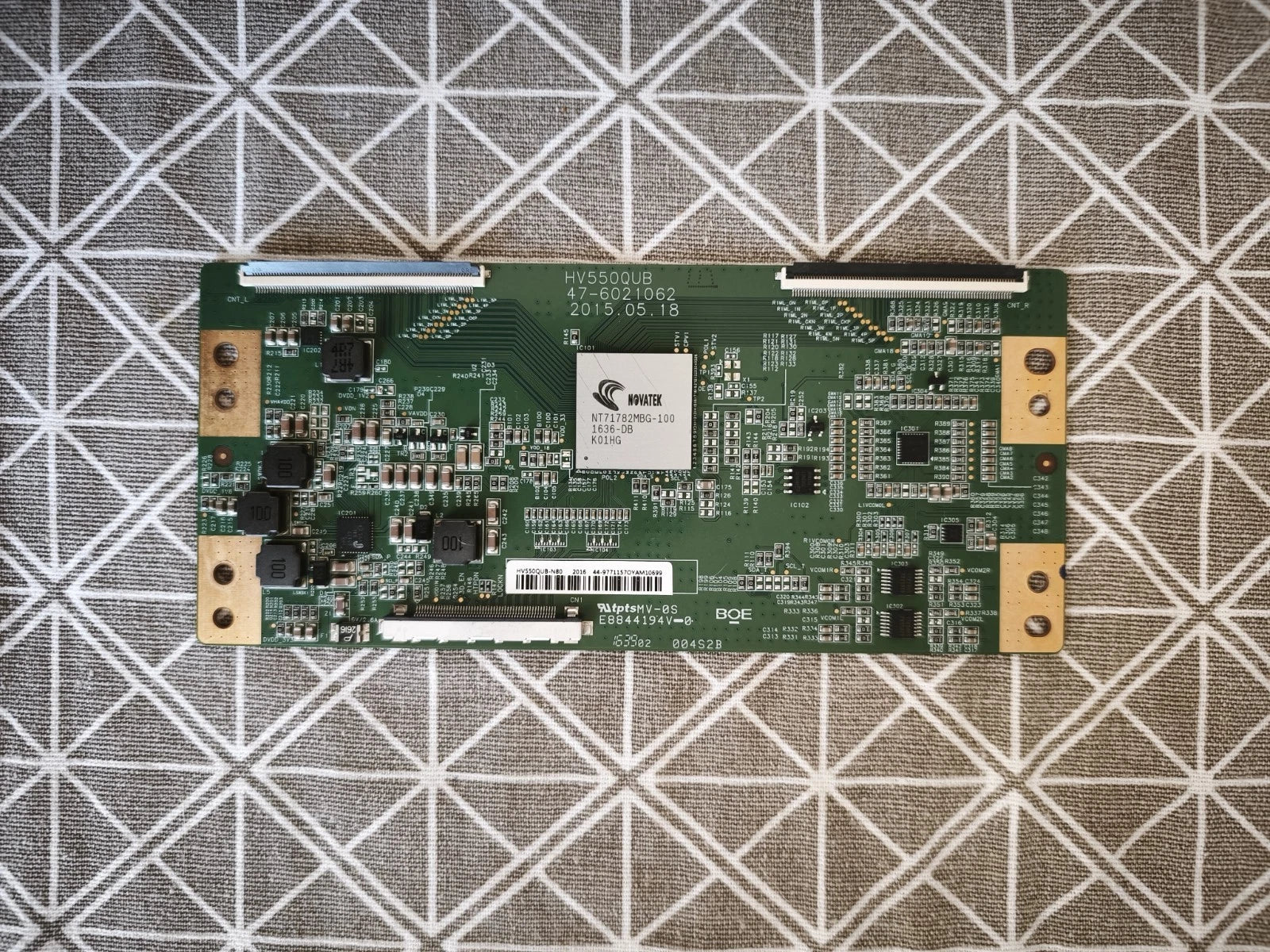 HV550QUB 47-6021062 T-Con Board Philips