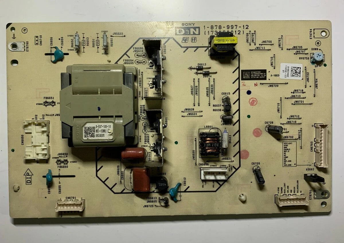 1-878-997-12 SONY KDL-52XBR9 KDL-52VL150 A1663192C