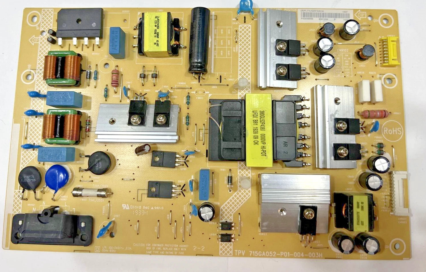 715GA052-P01-004-003H - Power Board Philips 43PUS6704/12