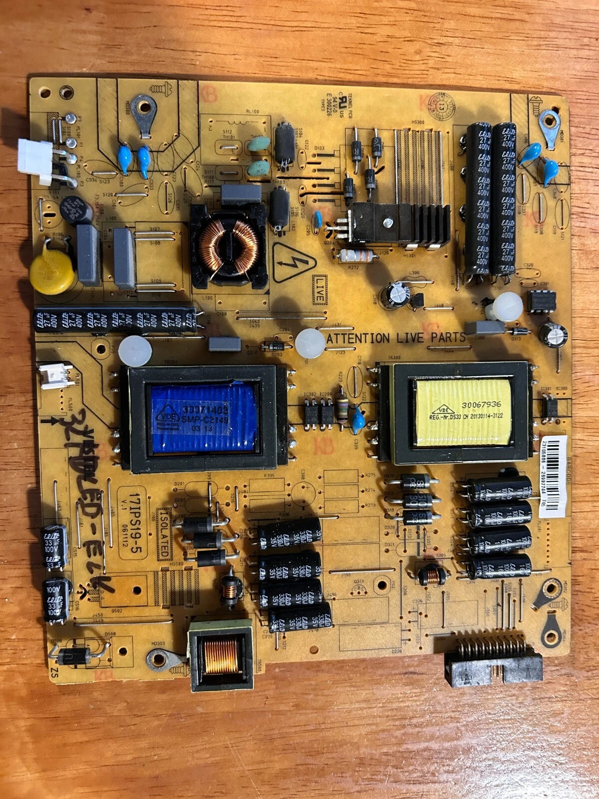 23105886 - Power Board Vestel 17IPS19 | Ricambi TV Originali