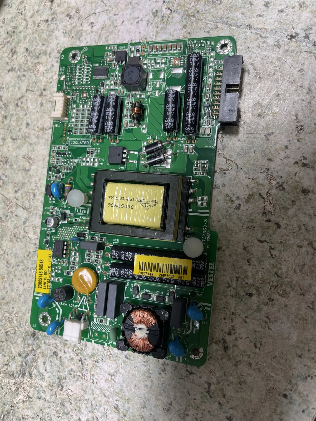 2323148 17IPS60-3 Power Board Vestel Telefunken