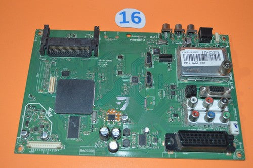 Scheda principale YVR190R-6 per Arcelik Grundig vista frontale