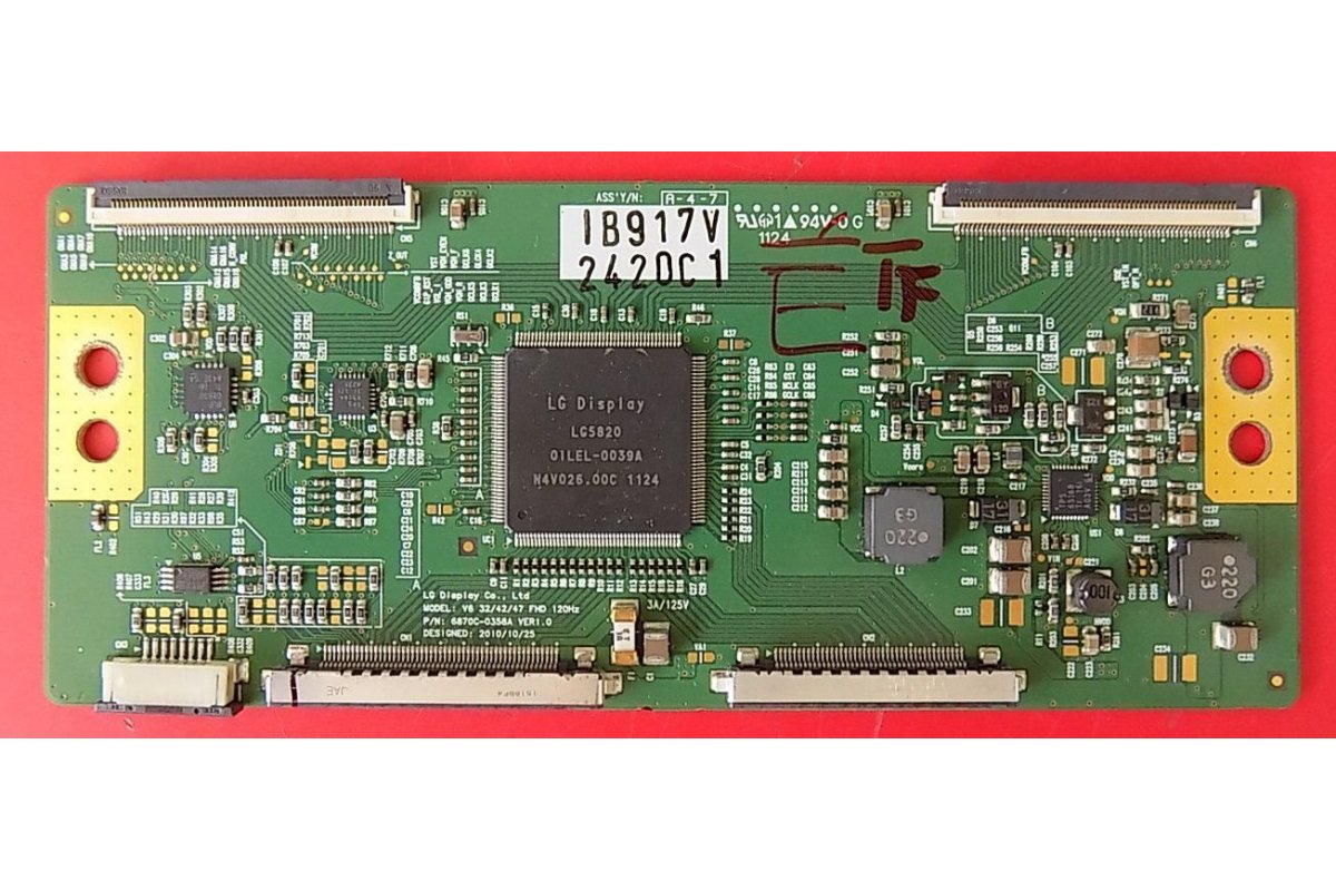 6870C-0358A VER 1.0 T-Con Board LG per TV Sony