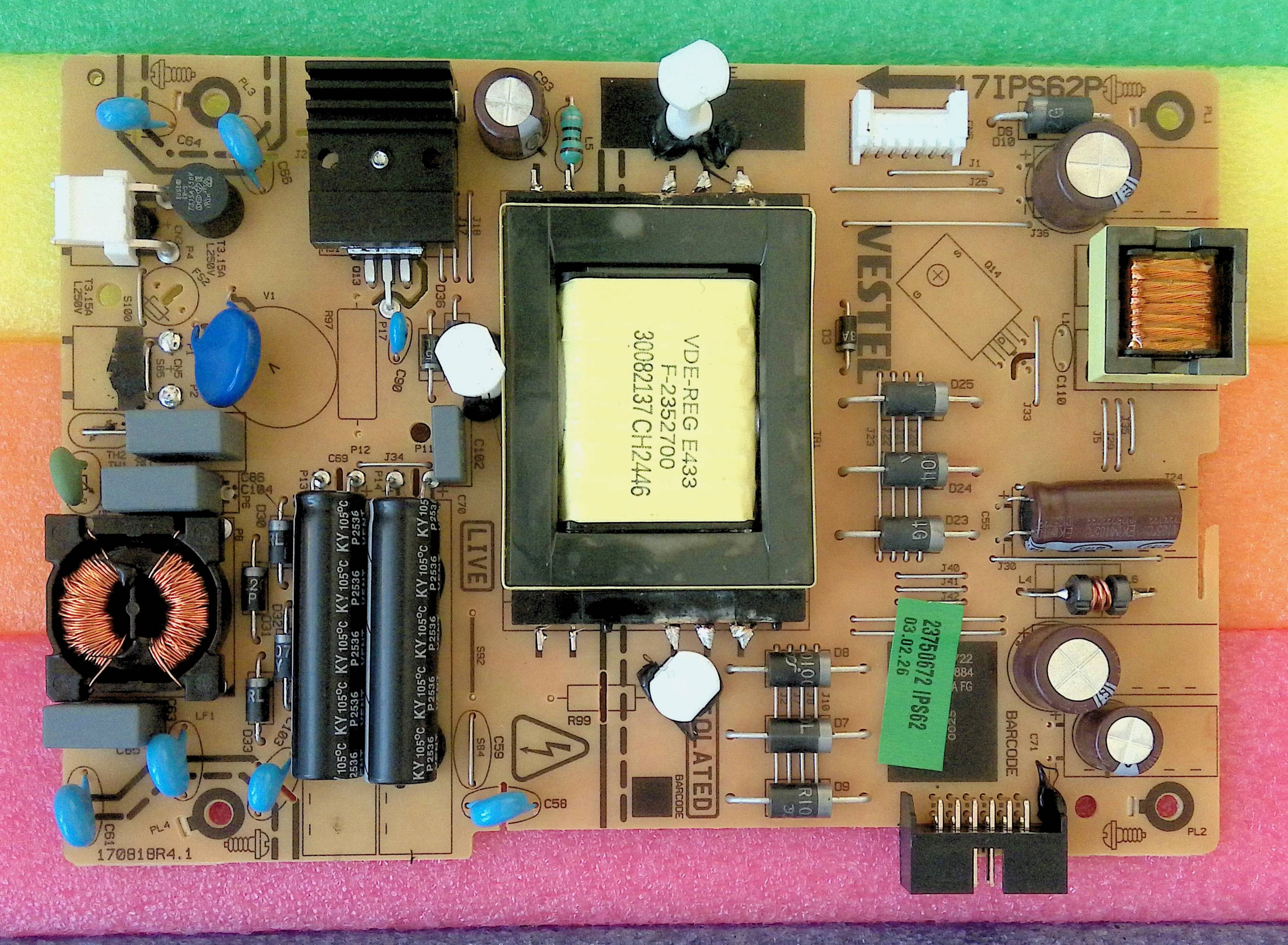 23750672 17IPS62P Power Board Vestel